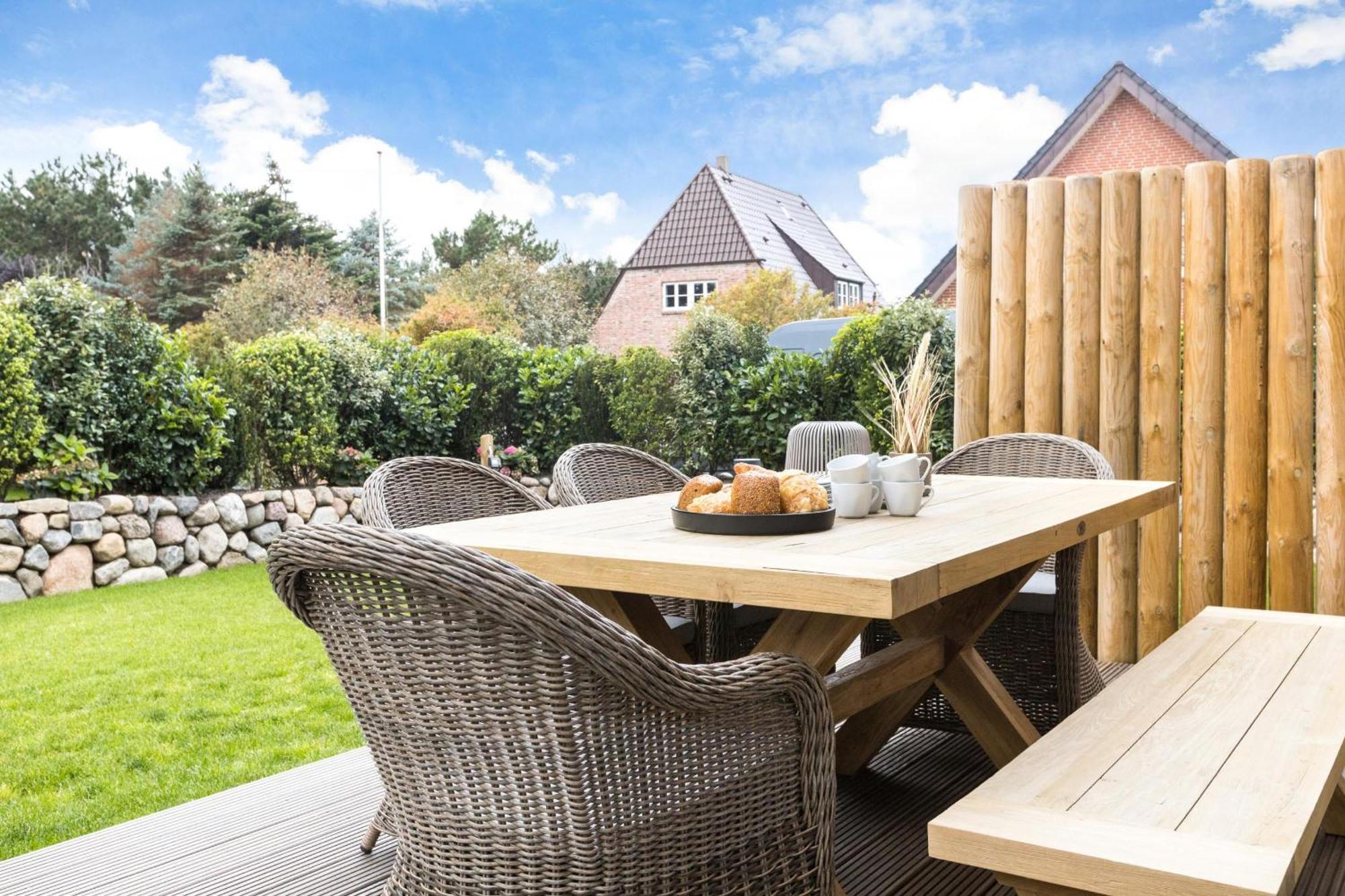 Ferienhaus Finoah - Leben, Luxus, Leichtigkeit Hinter Der Duene In Westerland Sylt Eksteriør billede